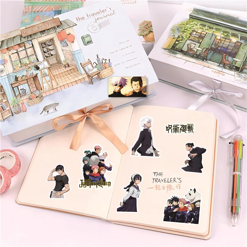 80 Teile/satz Jujutsu Kaisen Aufkleber DIY Sammelalben Album Decor Decals Aufkleber