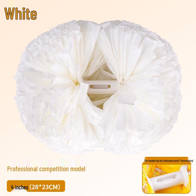 Competition Cheerleading Pom-Poms: Colorful Hand-Held Flower Balls for Dance Performances