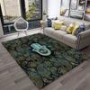 3D Evil Eye Nazar Tree of Life Carpet Rug for Home Living Room Bedroom Sofa Playroom Doormat Decor,Area Rug Non-slip Floor Mat