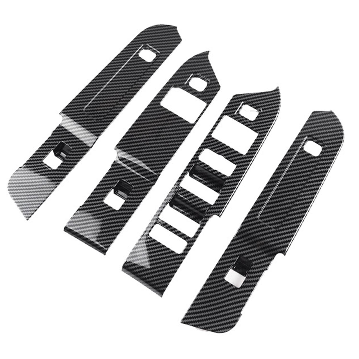 

For Land Rover Defender 110 (2020-2023), door panel overlay ABS plastic 4pcs accessories