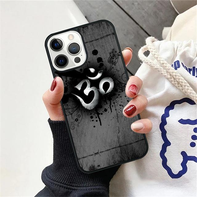 Aum Om Symbol phone Case Cover For iPhone 17 Air 16 15 14 Plus apple 16 11 12 13 Pro Max coque