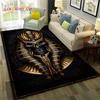 Egyptisk mytologi farao hieroglyfer teppe teppe til hjem stue soverom sofa dørmatte dekor, områdeteppe sklisikker gulvmatte