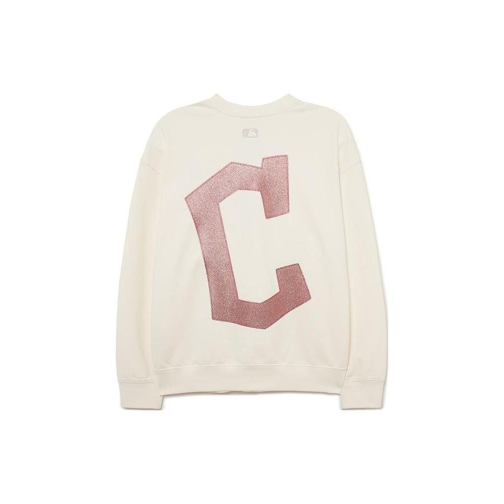 New MLB Sweatshirts Unisex Cream 3AMTB1034-45CRS