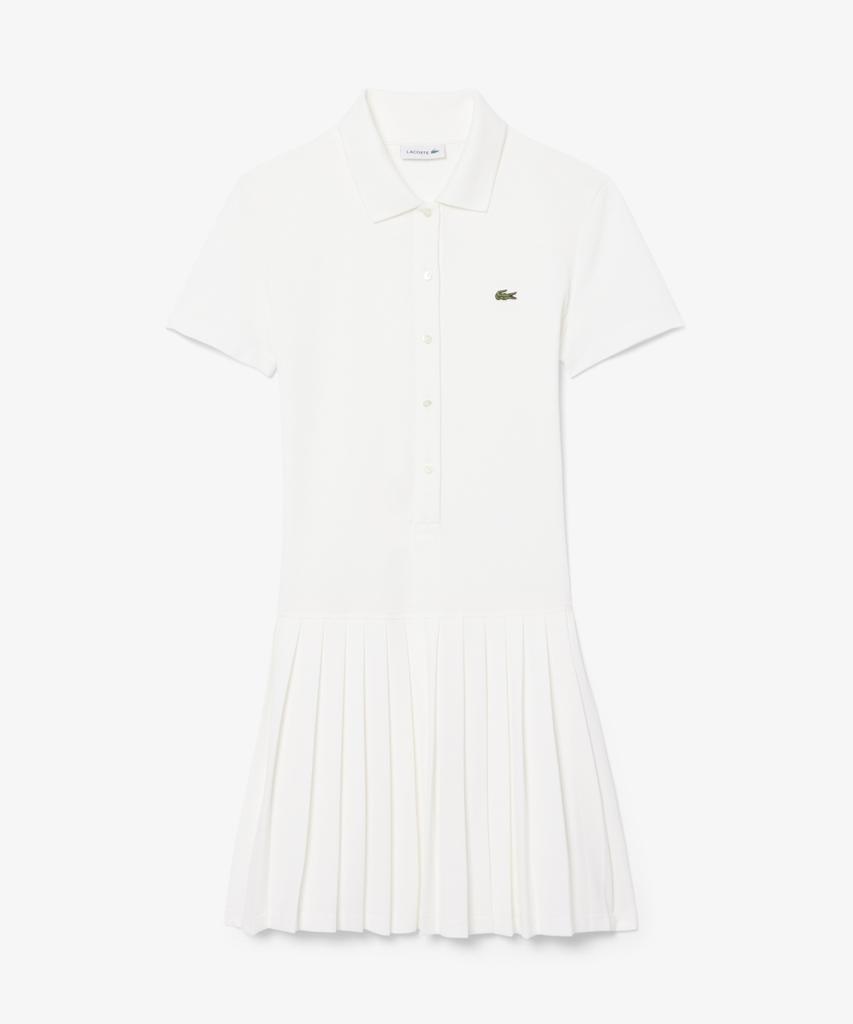 Lacoste Women'S Mini Pique Short Sleeve Polo Dress Ef8839-56G 70V