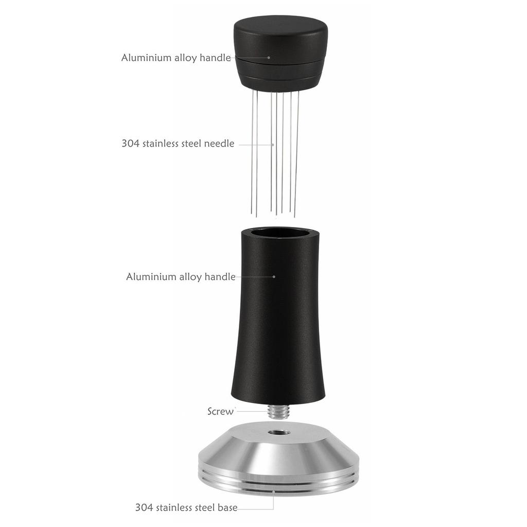 2 in 1 Coffee Tamper Espresso Hammer for Machine Restaurants Hotel