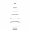 Vidaxl Metalowa Choinka Świąteczna, Do Dekoracji, Czarna, 150 Cm