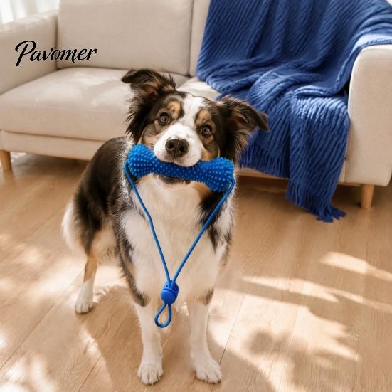 Dog Calculus Remover Tooth Brushing Helper, Pet Dental Prop Chewable Toy, Dual-Action Canine Oral Easy Mouth Opener for Dogs Care Tool Cleaning Teeth,