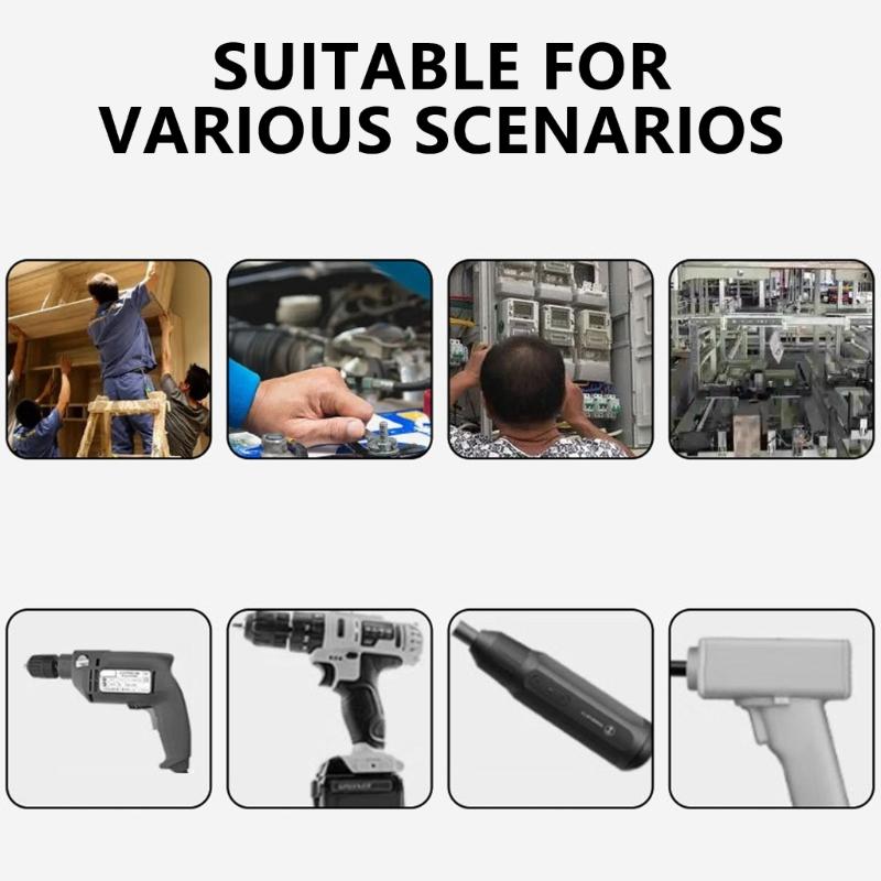 Gypsum Board Positioning Bit Magnetic Feature Provide Accurate Screw Depth Enhancing Construction Efficiency For Builder