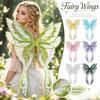 Colorful Butterfly Wings Wearable Angel Wings Magical Elf Cosplay Wing  for Women Girls