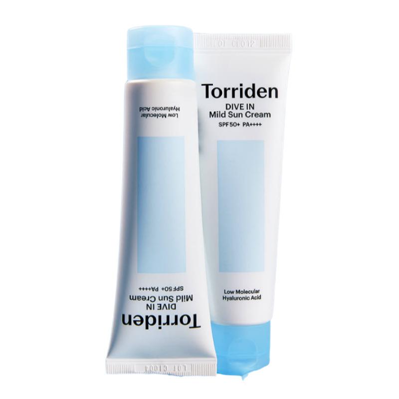 TORRIDEN DIVE-IN Mild Mineral Sunscreen SPF 50+ PA++++ 60ml × 2