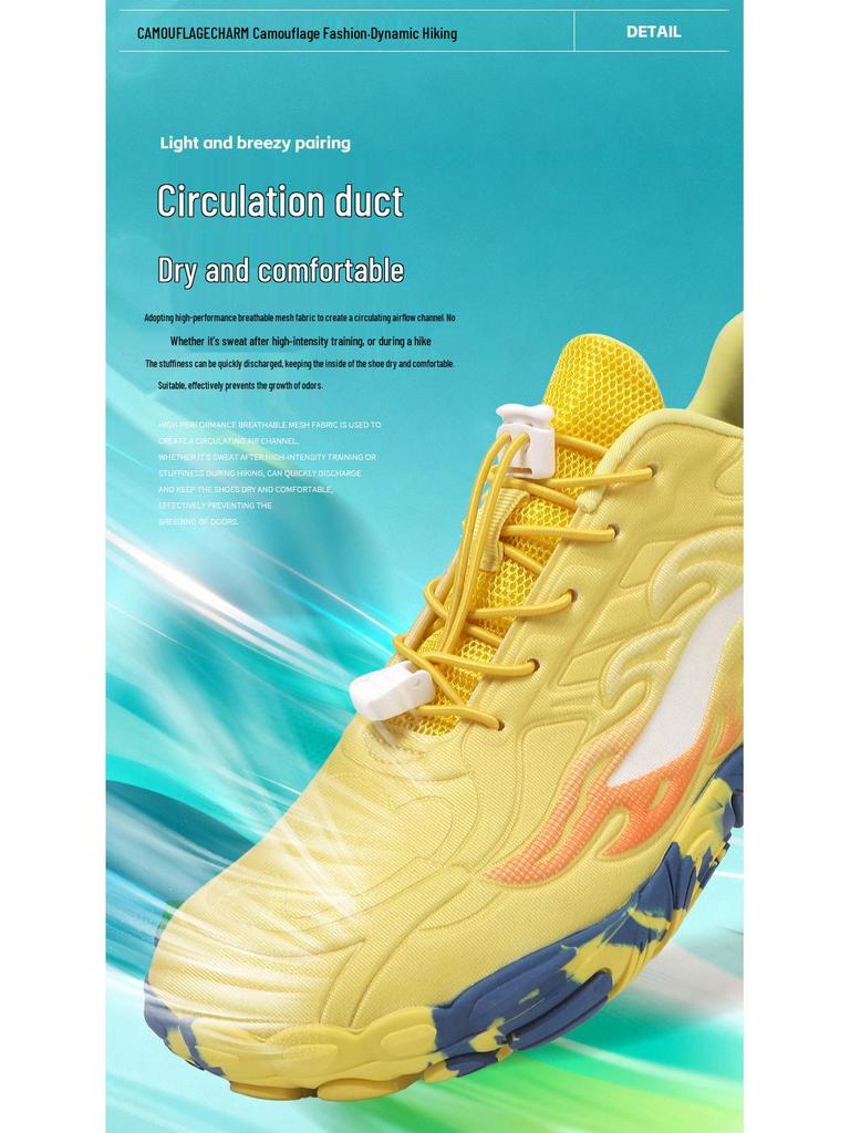 Unisex Breathable Non-Slip Five-Finger Sport Shoes for Hiking, Fitness, Climbing, Wading, and Beach Activities