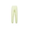 Nike Embroidered Logo Woven Nine-Point Knitted Sports Pants Women Pants Ice-Green Yellow DD5049-303