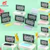 3Pcs/Set 1:12 Dollhouse Miniature Desktop Computer Keyboard Mouse Tv Model Home Decor Toy Doll House Accessories