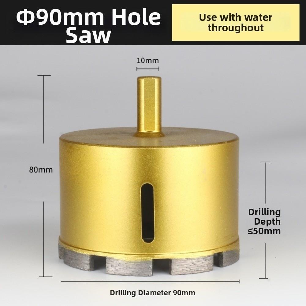 Glass Diamond Hole Saw Wet Drilling Sintered Diamond Drill Bit New Coring Bit