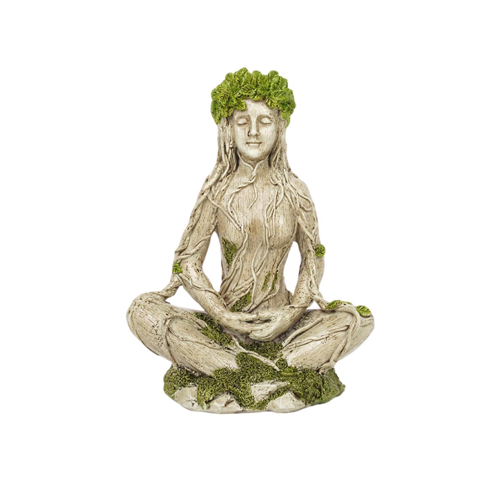 

Статуэтка для медитации «Дух», Персонализированный и креативный настольный декор: Садовые и дворовые украшения One Size