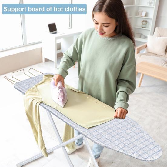 Ironing Board Full-Size Foldable Ironing Board Foldable Household Ironing Board Extended Ironing Board Outside with Heat-Resistant Cover