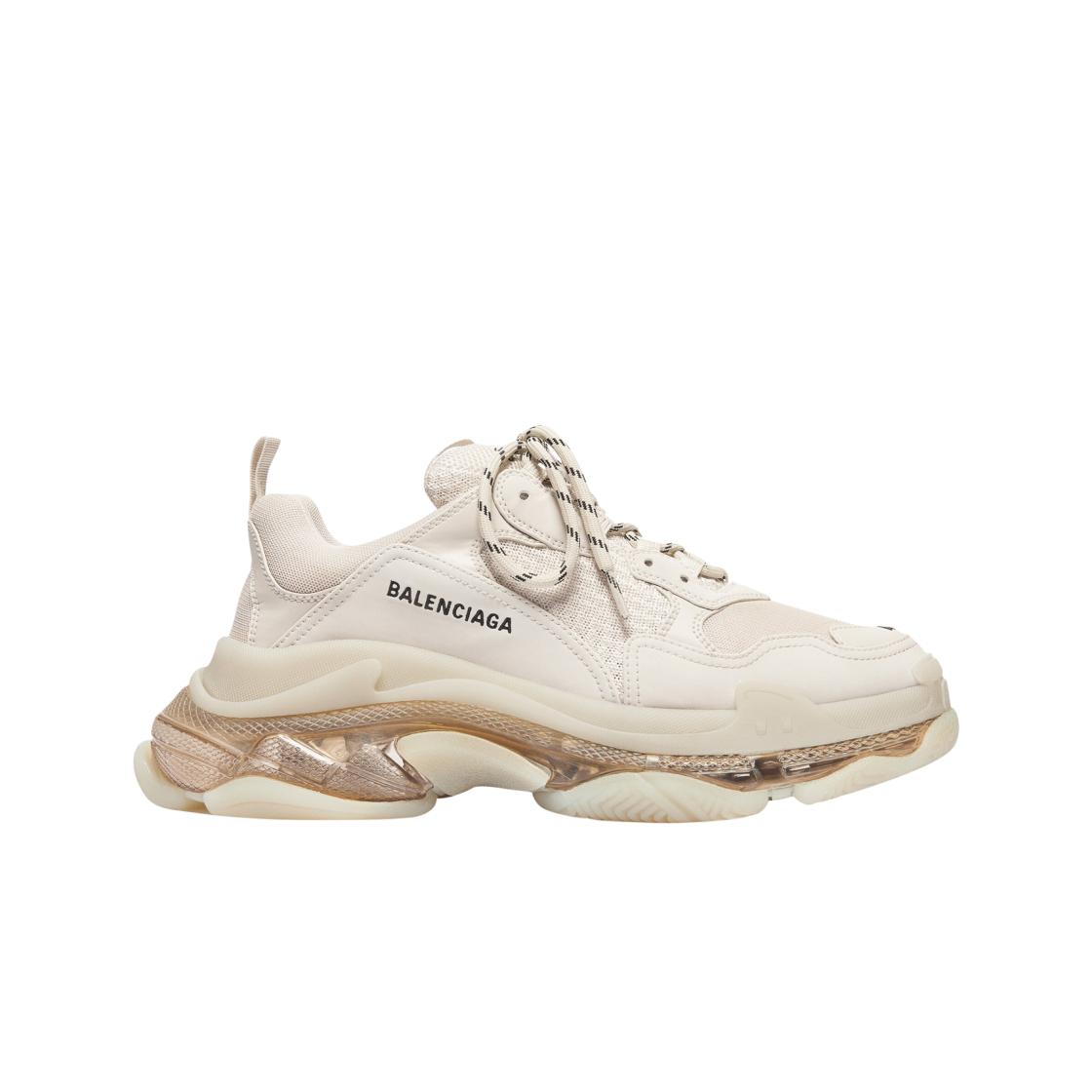 

Кроссовки Balenciaga Triple S Прозрачная подошва Белые EU 43