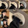 Beret Hat For Women Autumn Winter Wool Feel Breathable Classic Style For Casual Wear