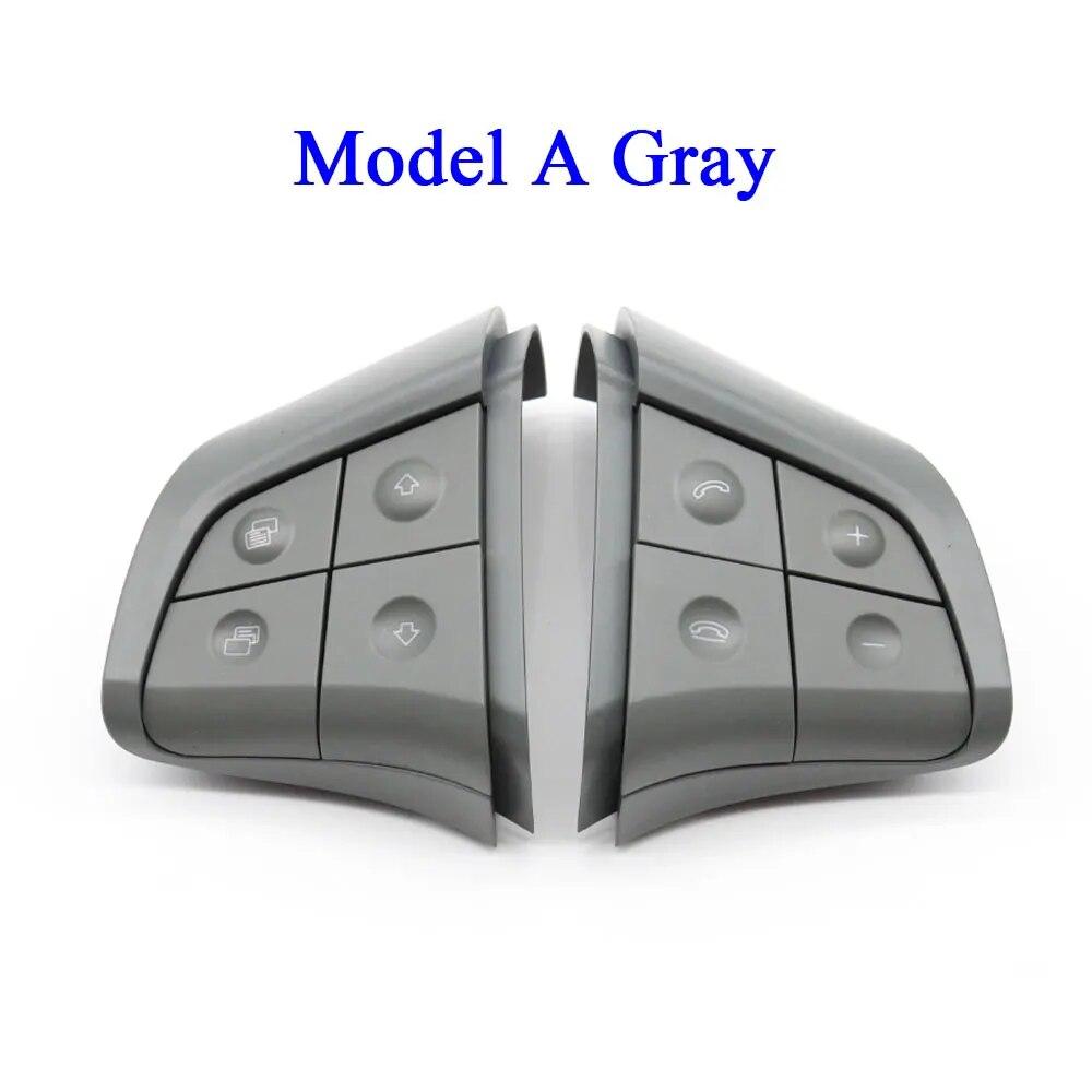 W164 W245 W251 Svart rattbryter Kontrollknapper Bil multifunksjonsnøkler Montering For Mercedes Benz GL ML RB Class