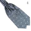 Men's Classic Colorful Silky Satin Wedding Banquet Necktie Cravat Ascot Tie