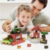 Magnetic Building Blocks for Kids - Mine World Themed 248 PCS STEM Creative Educational Toys DIY Gift for Boys and Girls