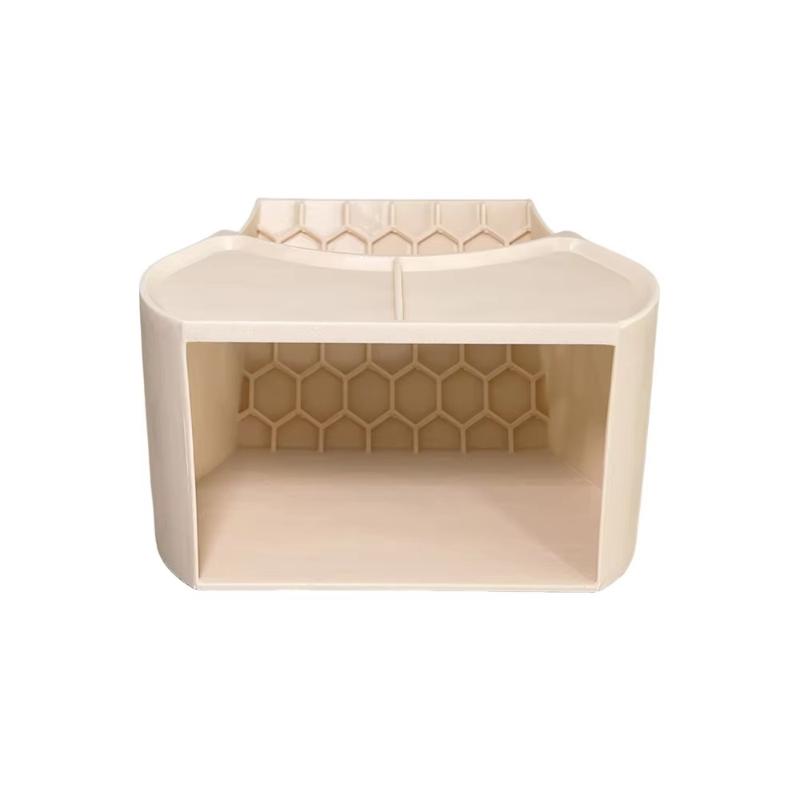 3-In-1 Hermit Crab Feeding Platform, Hideout, And Non-Slip Ramp Suitable For Reptile/Invertebrate Enclosures