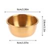 304 Stainless Steel Small Seasoning Dish Kitchen Sauce Cup Ketchup Dipping Bowl Appetizer Plates Sushi Vinegar Soy Saucer Dish