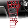 Carbon Fiber Style Center Console Panel Frame Trim Sticker for Alfa Romeo 159 2005-2023 LHD RHD