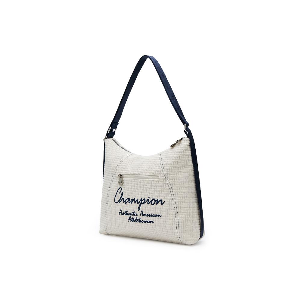New Champion Fabric Shoulder Bag Double Shoulder Classic Minimalist Style Individual Regular Unisex Dark Gray/Ecru/Black U4DACPU09