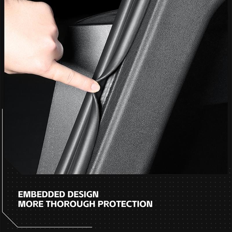 For Tesla Model Y Juniper 2025 2026 Car Rear Luggage Compartment Side Kick Pad Protection Scratch Mat Car Interior Accessories