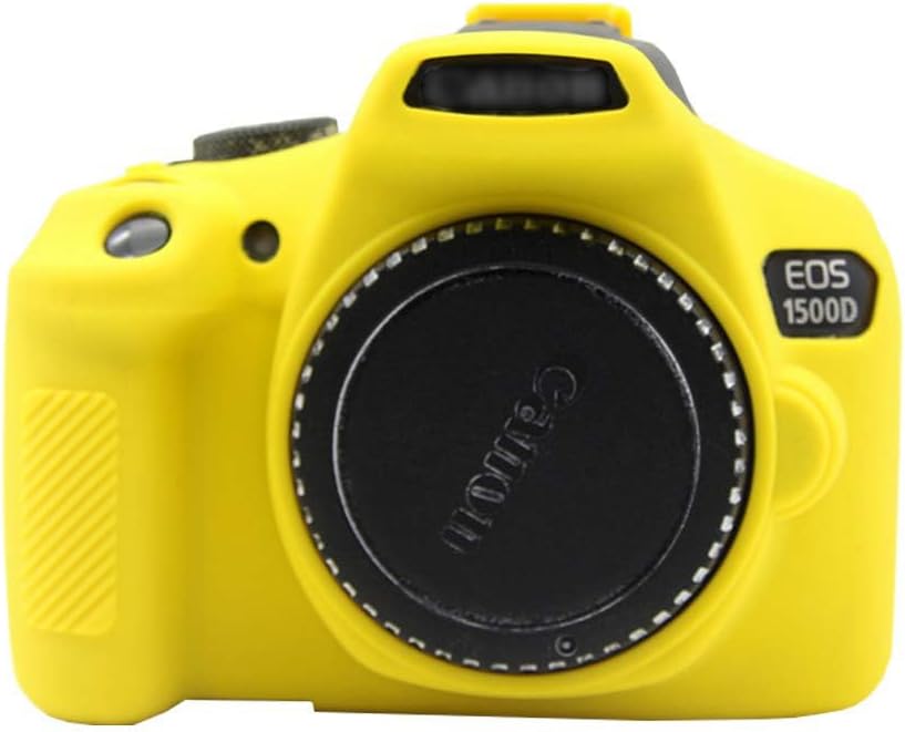 

Silicone Camera Case for Canon EOS 1500D / 1300D жёлтый