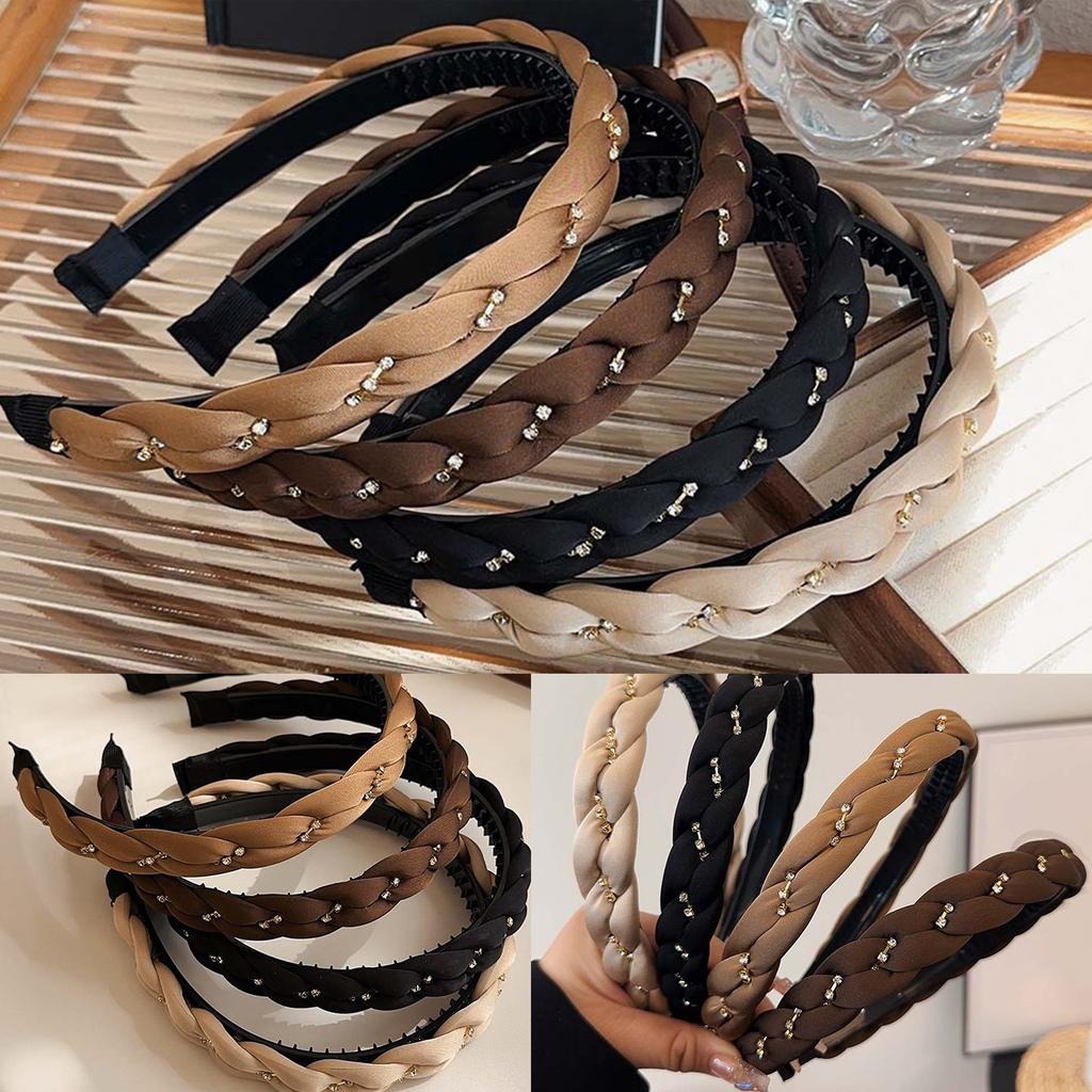 Studded Rhinestones Princess Headwear Party Costume Sexy Rhinestones Headbands Animation Hair Hoop for Masquerades Bride