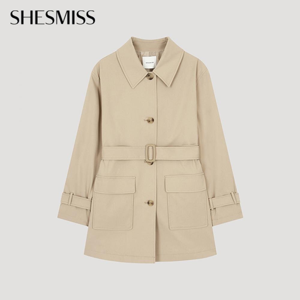 

She S miSS Большой карман полутренчкот Swwbyo12050 Be beige/55