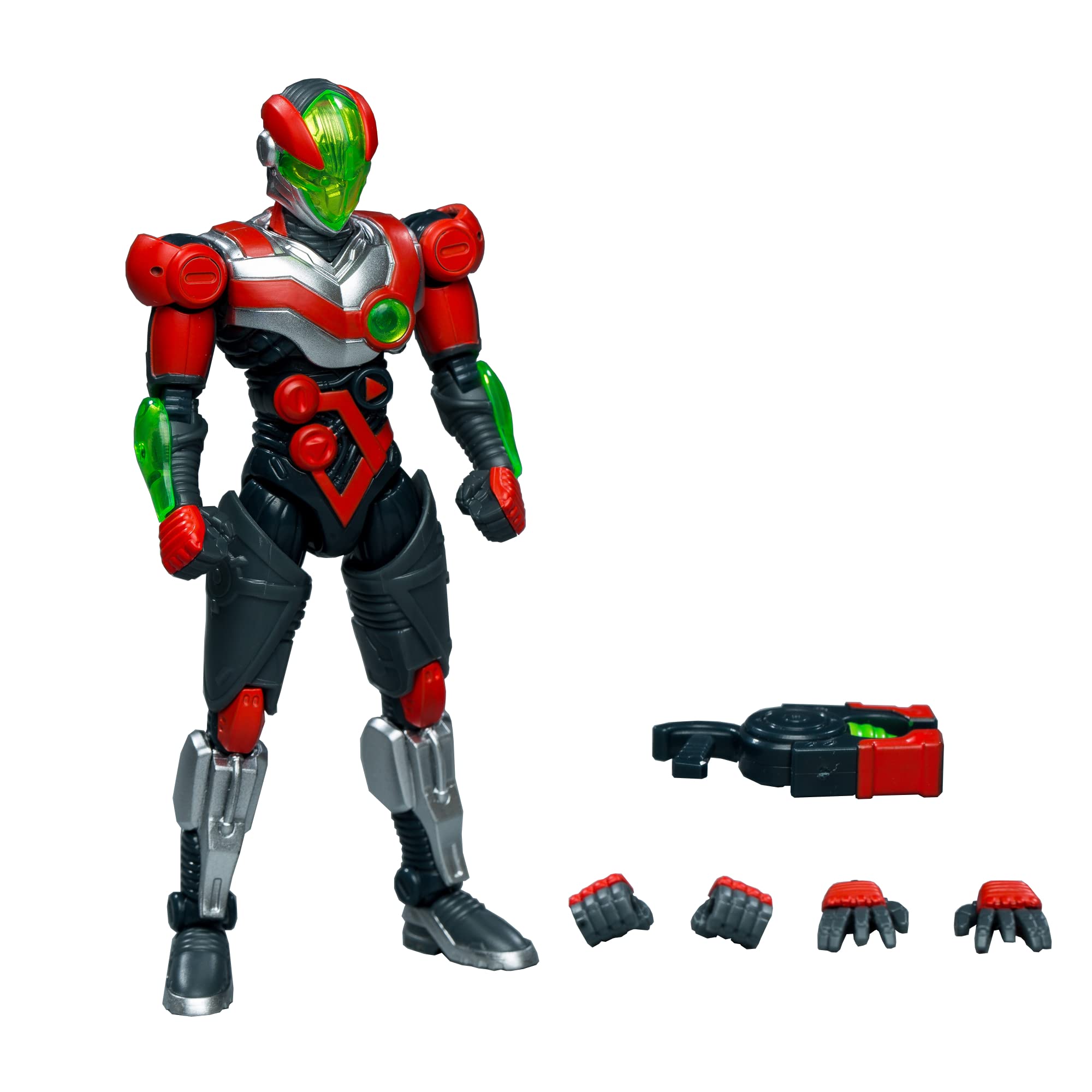 

52TOYS FigLite Series HEXANOID UNUS PVC ABS Painted Movable Figure 3.75 &