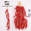 Artificial Vegetable & Fruit Skewer Wall Hanging - Chili & Corn Decor