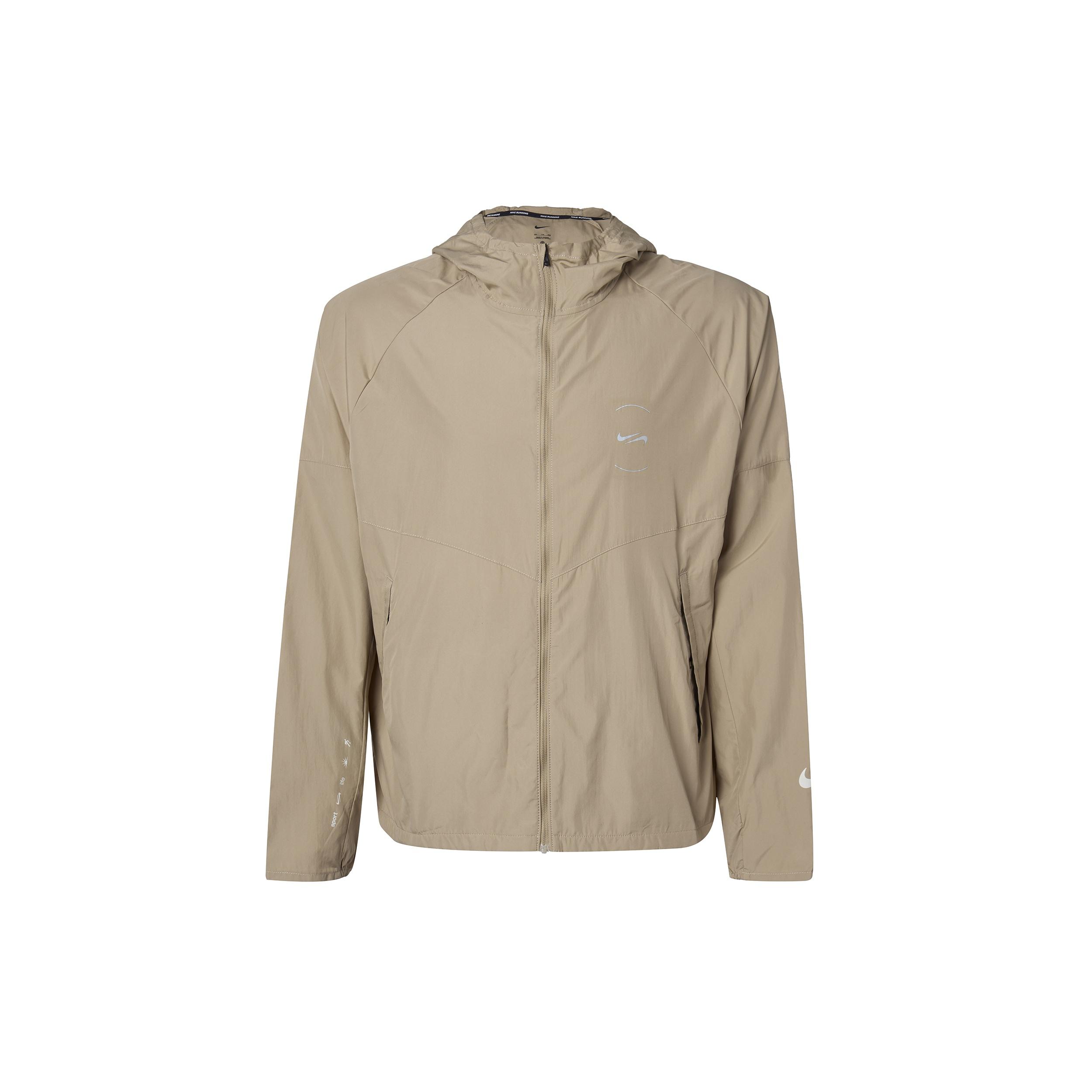Nike Repel Miler Running Jacket  Khaki  Men s FN7285-247 M