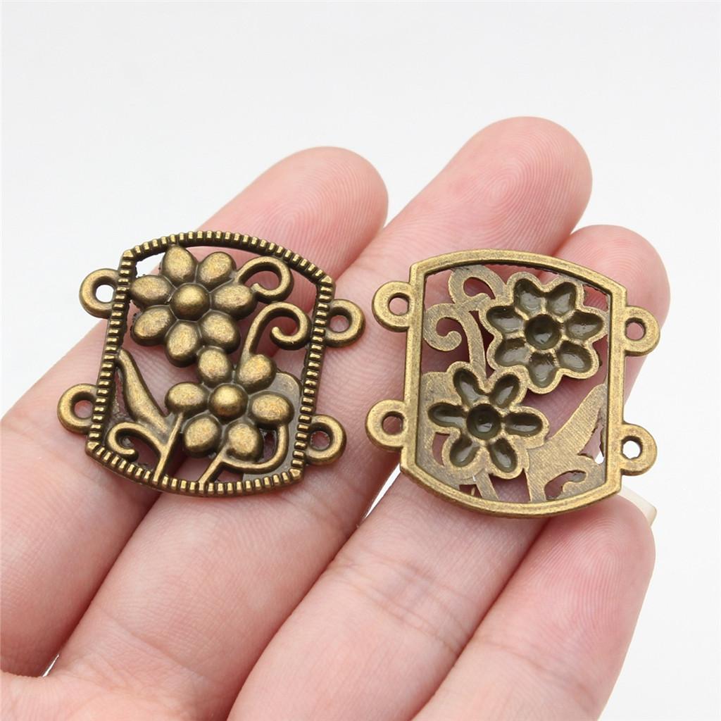 Accessories Parts Four-Hole Necklace Connector Wedding Jewelry Findings TA023