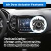 2Pcs HVAC Blend Door Gear Kit Compatible with 2011 2012 2013 2014 2015 2016 JEEP GRAND CHEROKEE HVAC Heater Blend Door Actuator 68214880AA