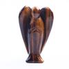 1.5inch Pocket Stone Healing Craft Angel Gemstone Hand Made Crystal Angels Carving Pendant