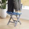 Foldable Ultra-Light Plastic Outdoor Chair for Balcony & Courtyard