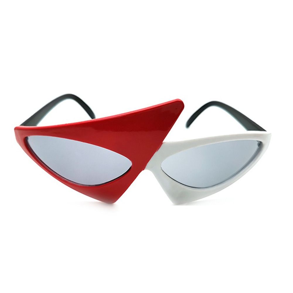 

Full Framework Triangle Sunglasses Blue Ray Blocking Eye Protection Hip Hop Style Sunglasses Ultralight Asymmetric Sunglasses