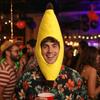 Cartoon Plush Fruits Hat Creative Halloween Headgear Yellow Banana Cap  Festival Event