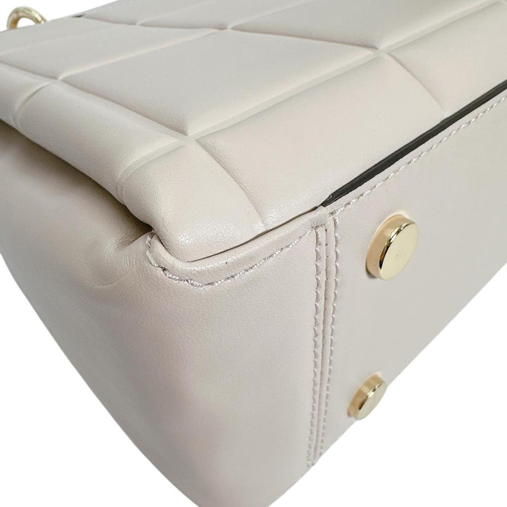 Michael Kors Shoulder Bag Handbag Leather Pink Beige Women 30F1GUSS6L Used