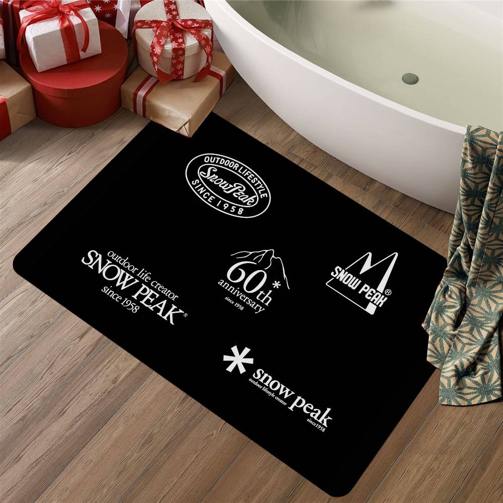 S-Snows COOL Peak Room Mats Retro Multiple Choice Living Room Kitchen Rug Non-Slip Welcome Rug