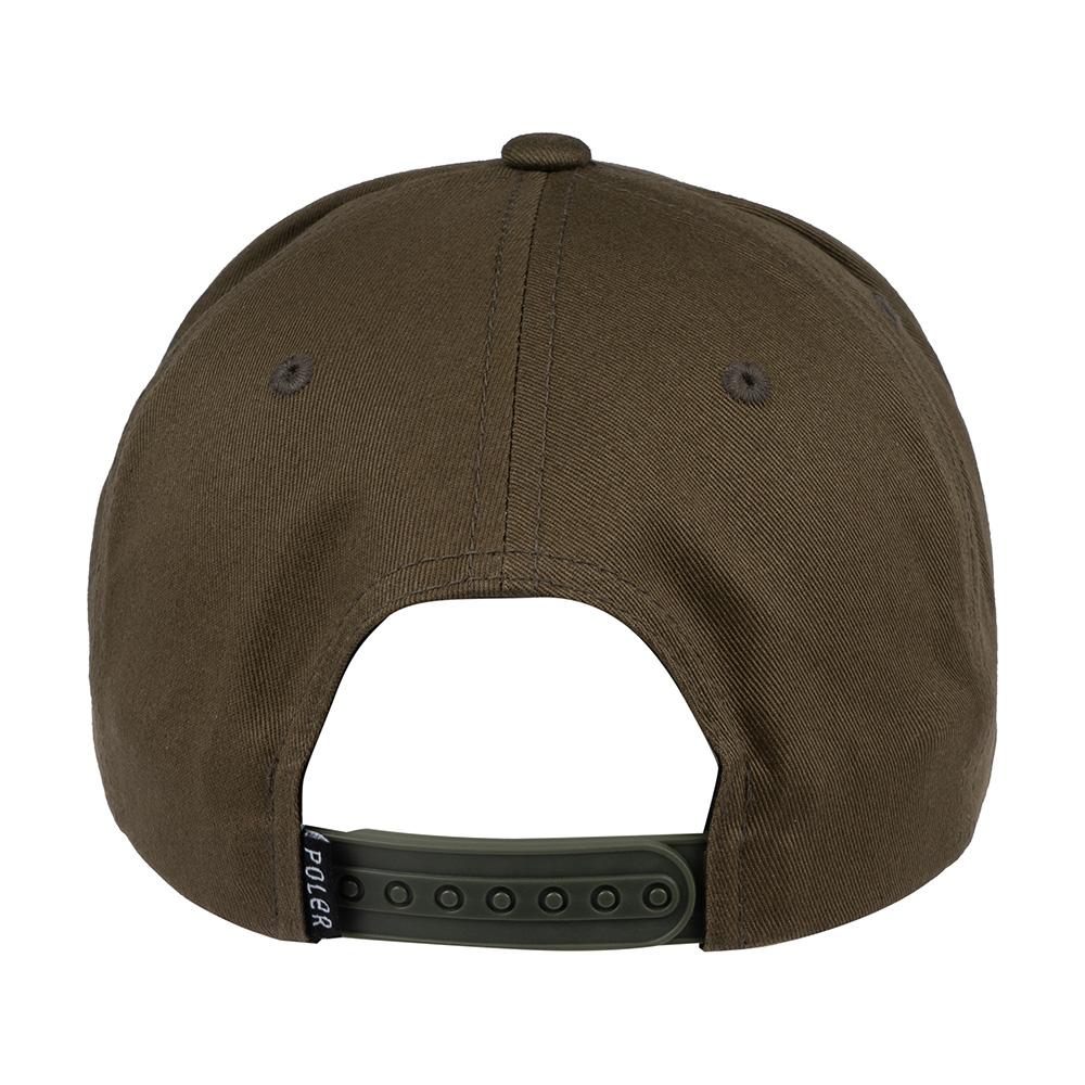 POLERSTUFF Font Patch Hat Olive