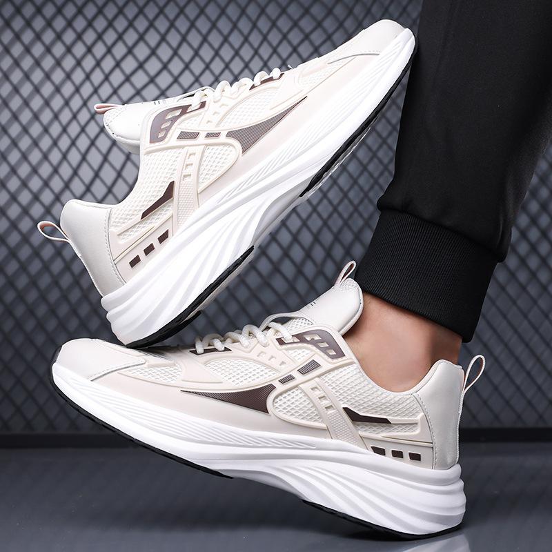 Low Top Breathable Mesh Shoes for Men Spring Summer Fashion Casual Sneakers Male Fashion New Designer Platform Sneakers Man