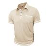 Summer Mens Short Sleeve T-Shirts Pocket Lightweight Casual Polo Shirt for Men Loose Trendy Loose Button Down Shirts for Men
