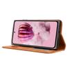 For HMD Skyline Leather Case Wallet Stand Retro Texture Phone Cover