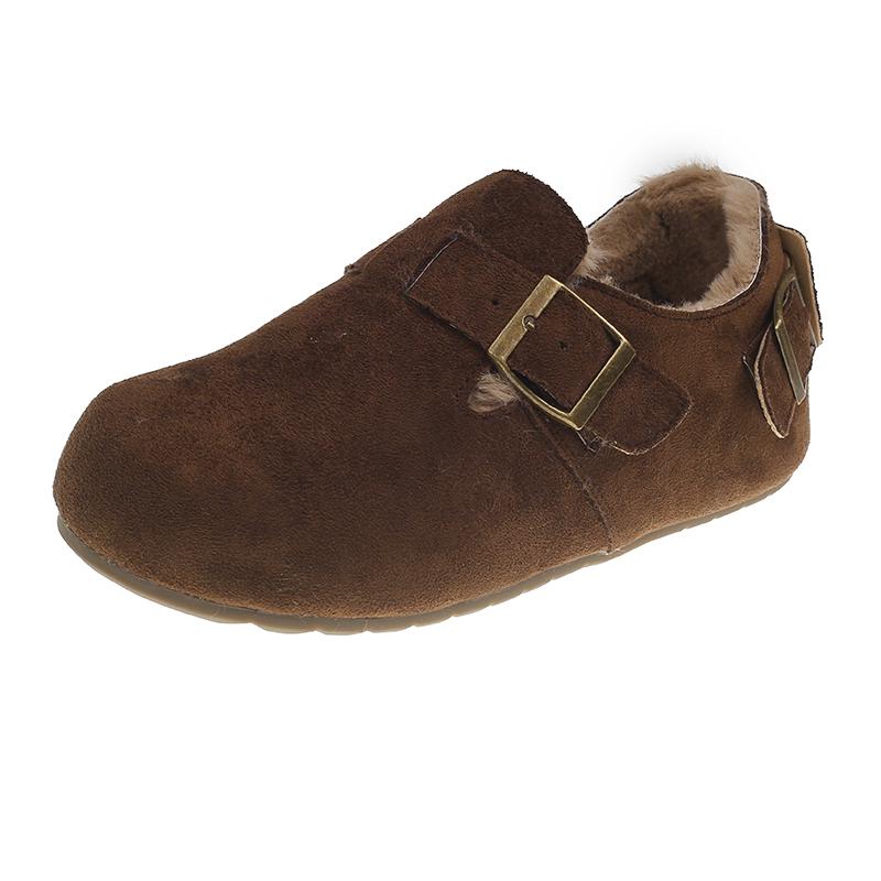 

2024 Новая зимняя женская обувь Плюшевая мода ретро-ботинки из хлопка женские тапочки на плоской подошве женские ботинки на платформе 35