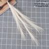INS Style 3-Prong Pampas Grass and Rose Artificial Bouquet for Home Decor